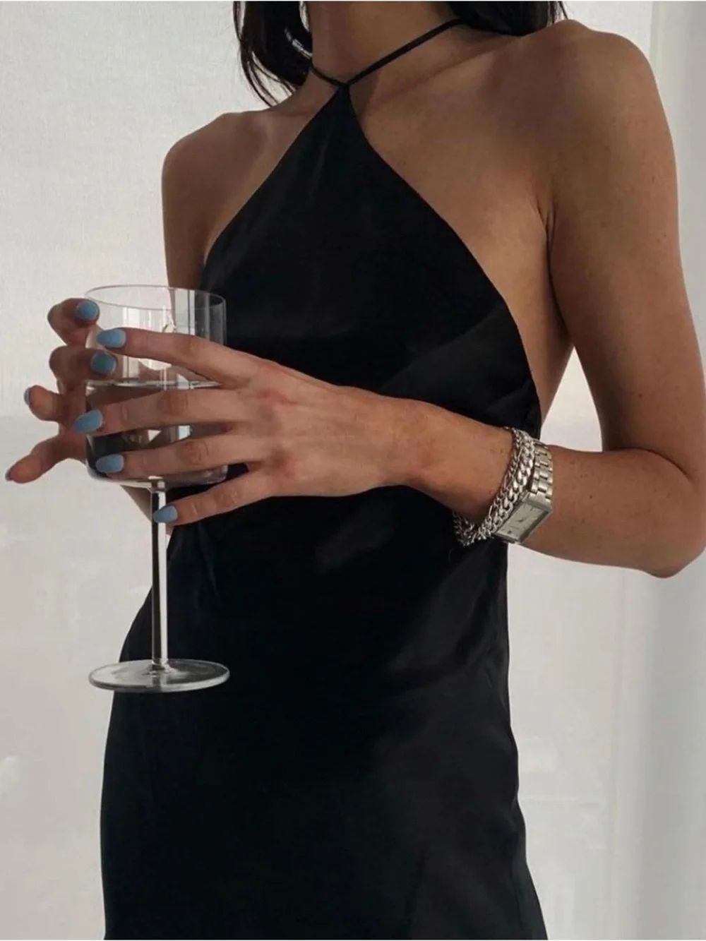 Amanda Uprichard x Revolve 100% Silk Mini Dress - Picture 2 of 3